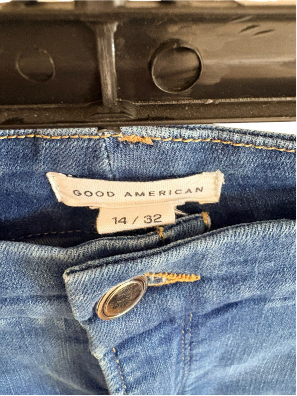Good American Good Legs High Rise Jeans Women’s 14 Medium Wash - Picture 5 of 9